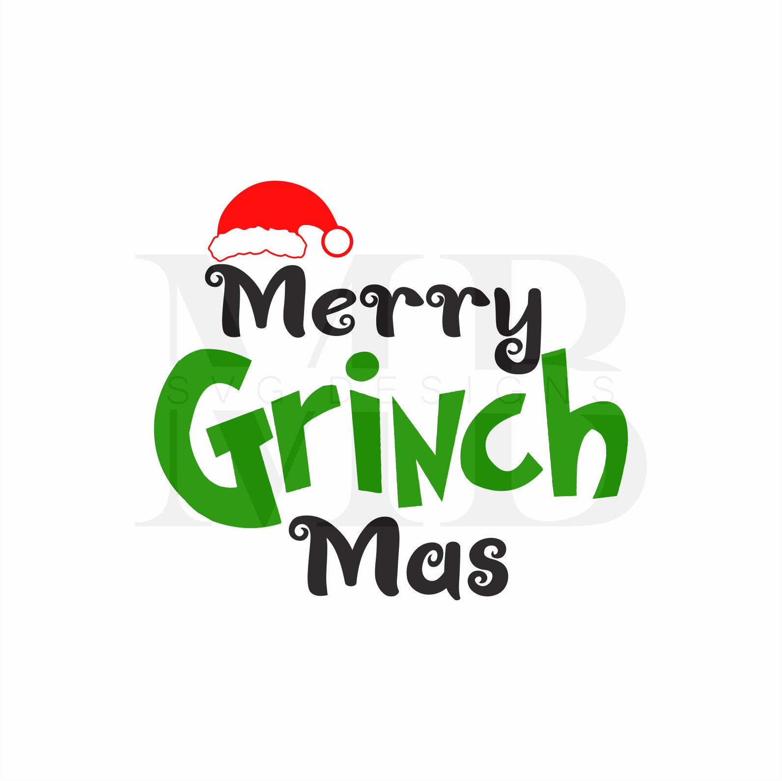Merry Grinch Mas Svg Christmas Svg Grinch Svg Naughty  Etsy