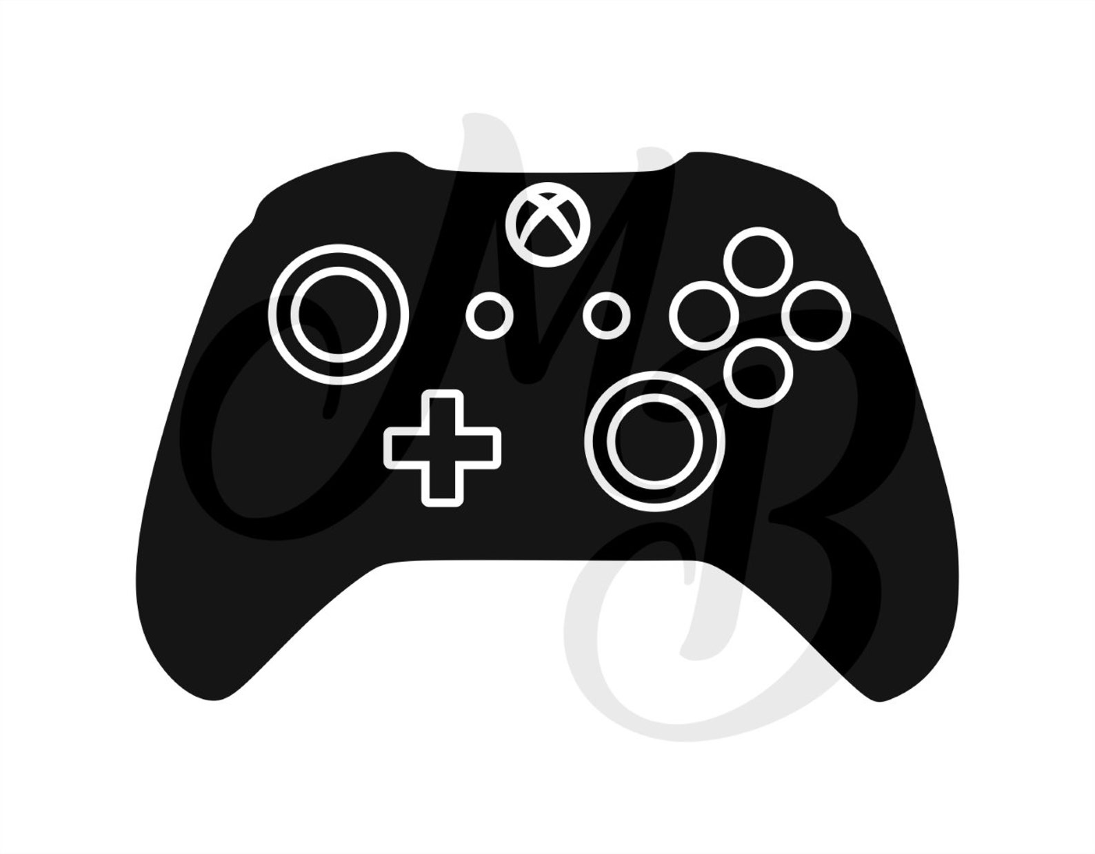 Video Game Controller SVG xbox one SVG xbox DXF video game | Etsy