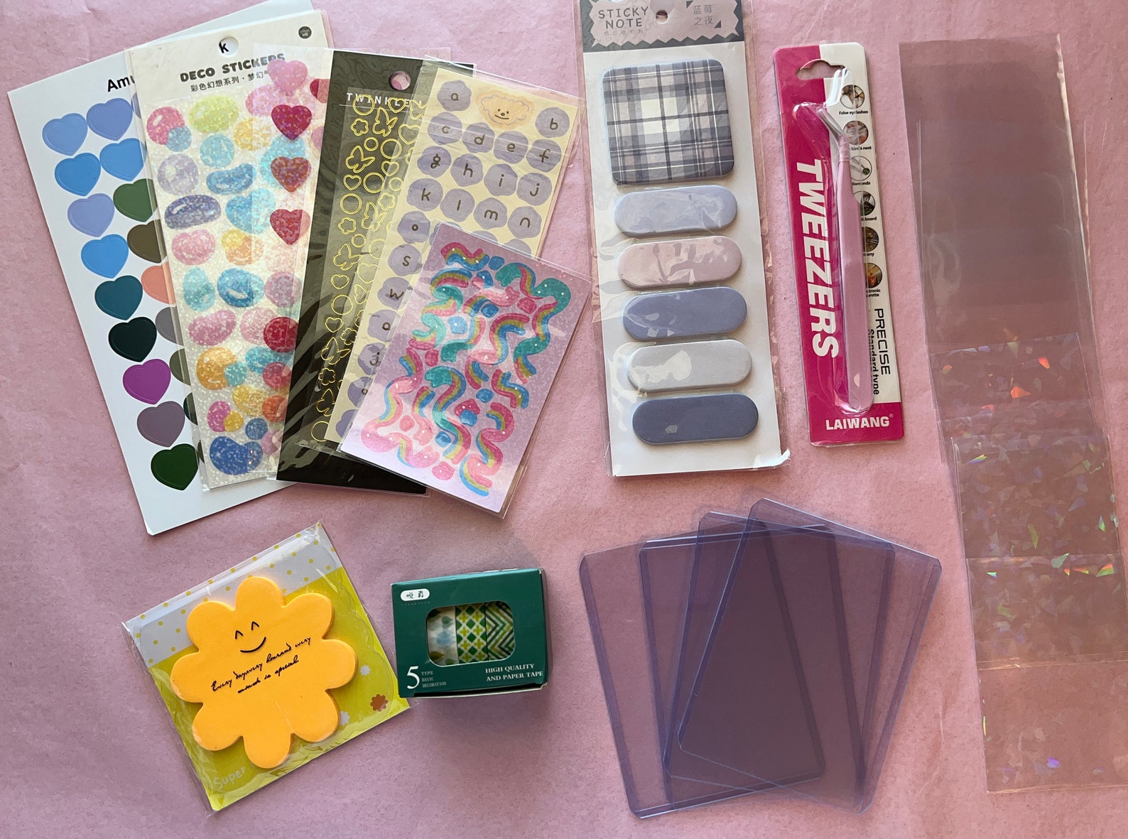 Photocard Trading Starter Kit kpop Deco Kit Toploader Etsy