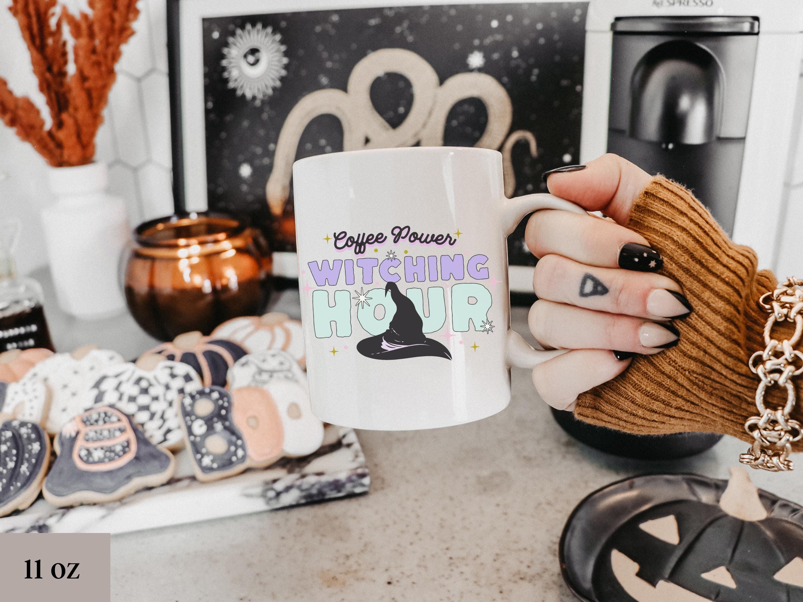 Witching Hour Coffee Mug: Pastel Halloween, Witchcore Gift - Etsy