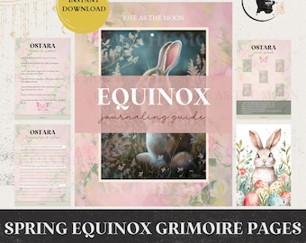 Ostara Spring Equinox Grimoire: Ritual Journaling Guide (PDF)