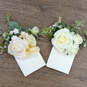 Crafted in Georgia, USA – Pocket Boutonniere – Artificial Flowers | Prom, Wedding, Groomsmen