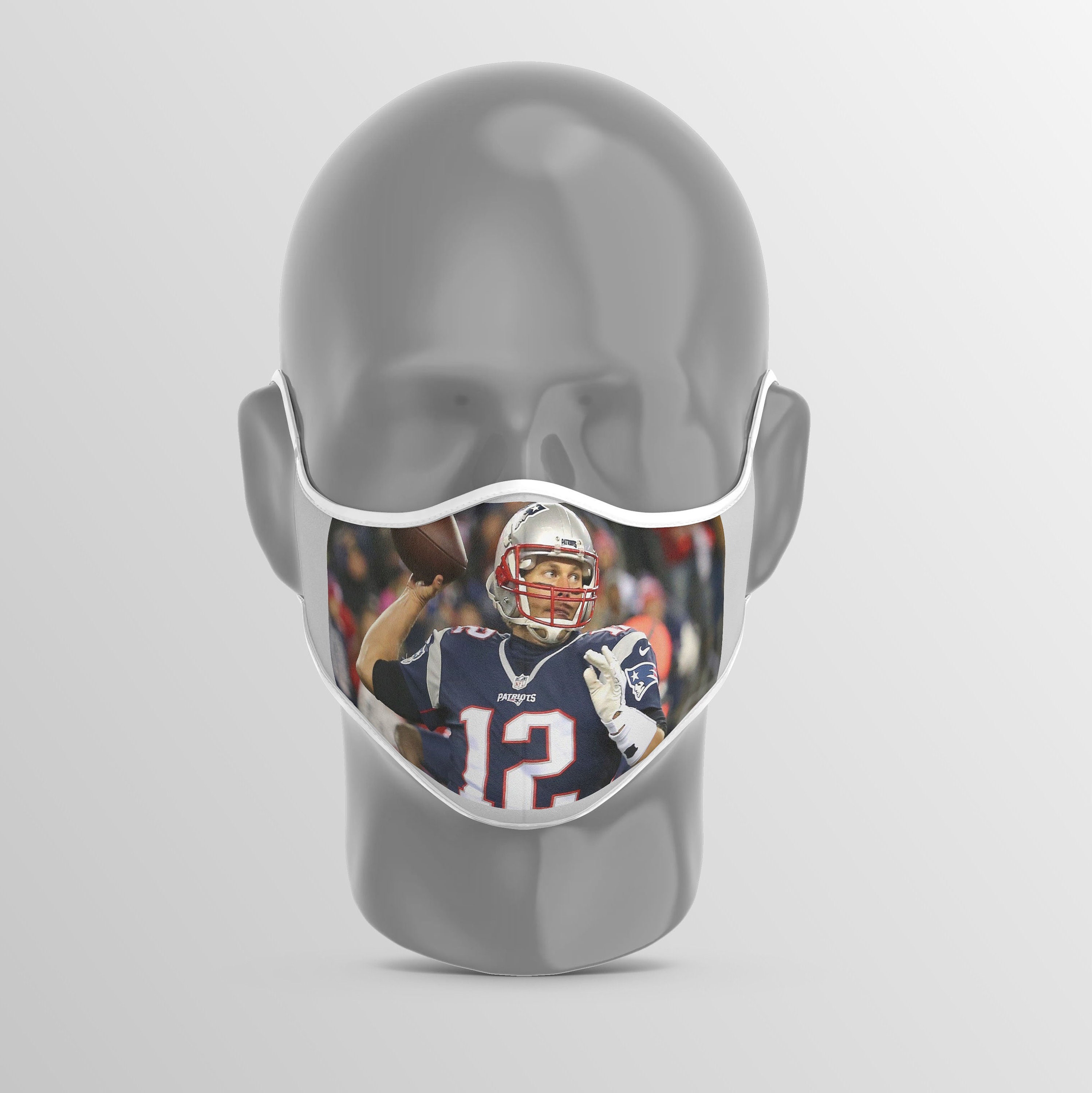 Tom Brady Face Mask / Patriots Football Fans / NFL Quarterback | Etsy