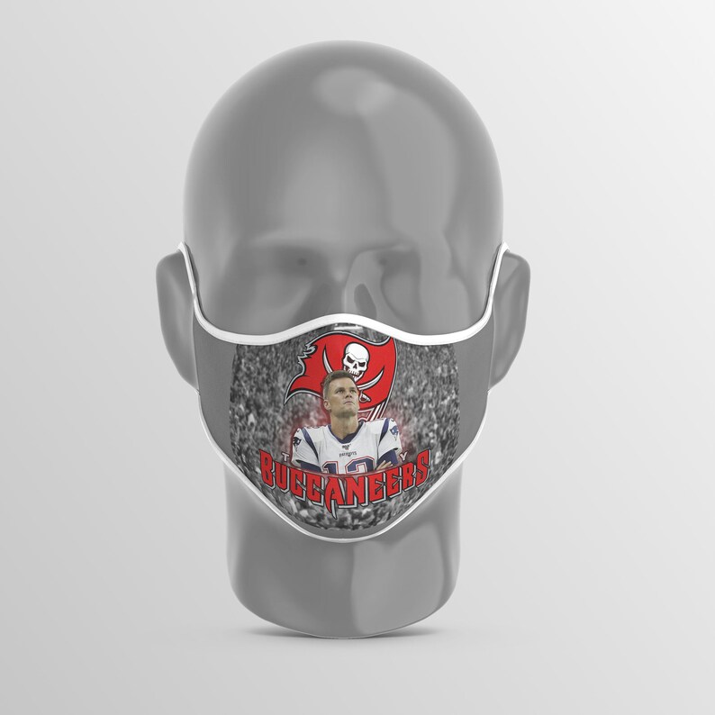 Tom Brady Face Mask / Tampa Bay Buccaneers Football Fans / NFL | Etsy