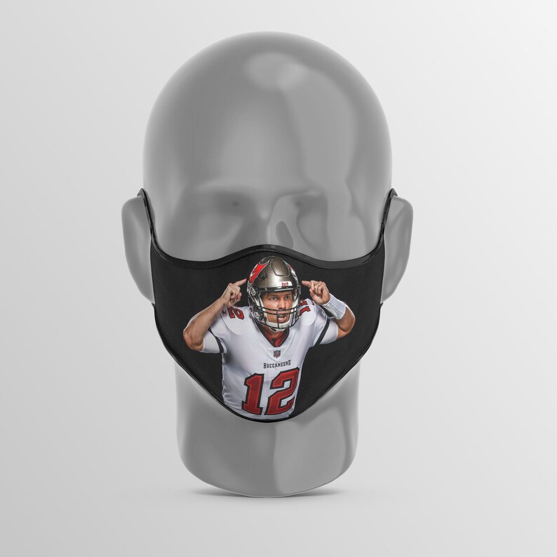 Tom Brady Face Mask / Tampa Bay Buccaneers Football Fans / NFL | Etsy