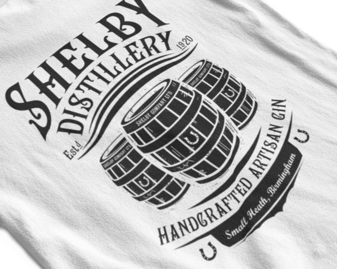 Shelby Distillery Peaky Blinders Inspired T-Shirt | Etsy