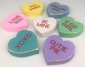 custom sweetheart candy