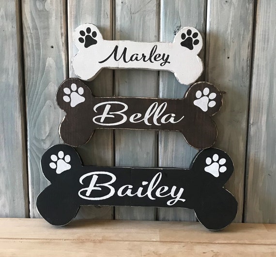 Personalized dog signs hotsell
