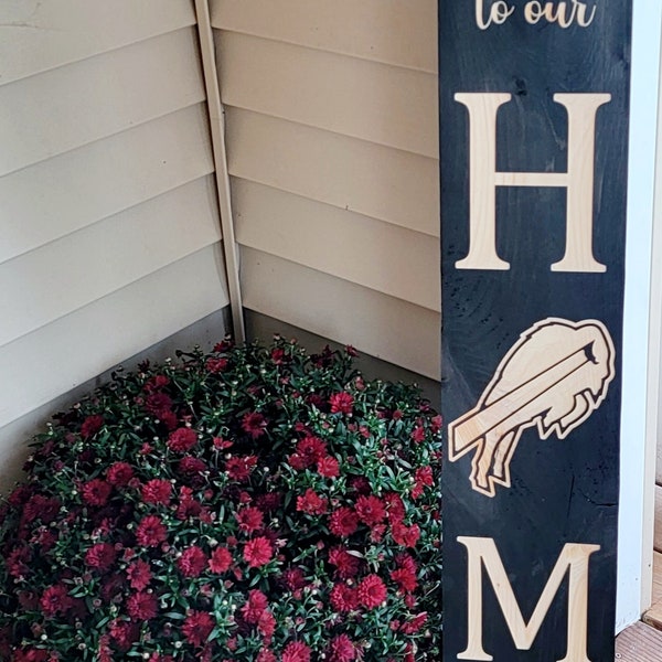 Buffalo Bills Porch Sitter Sign