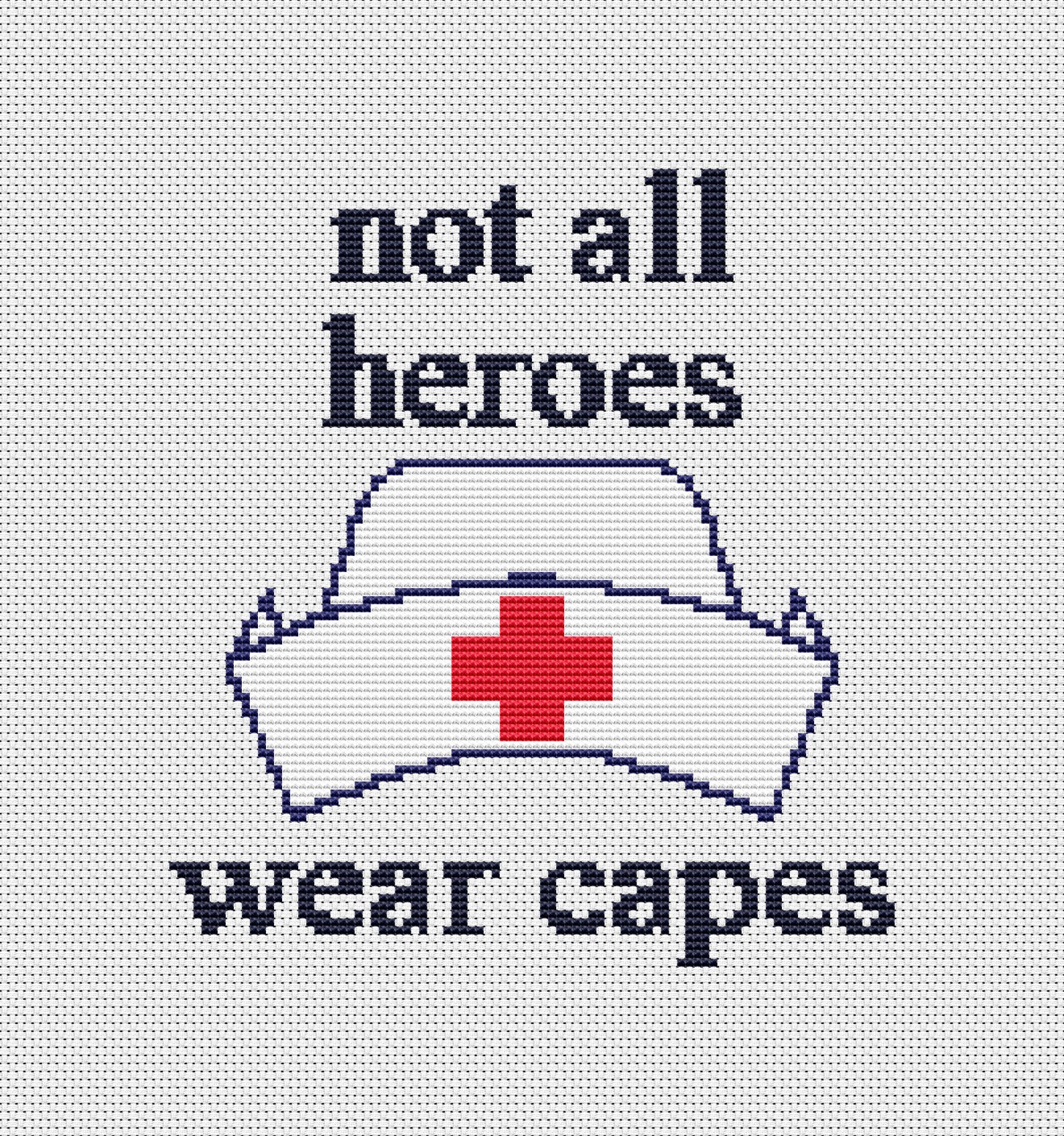 Nurse cross stitch pattern PDF | Etsy