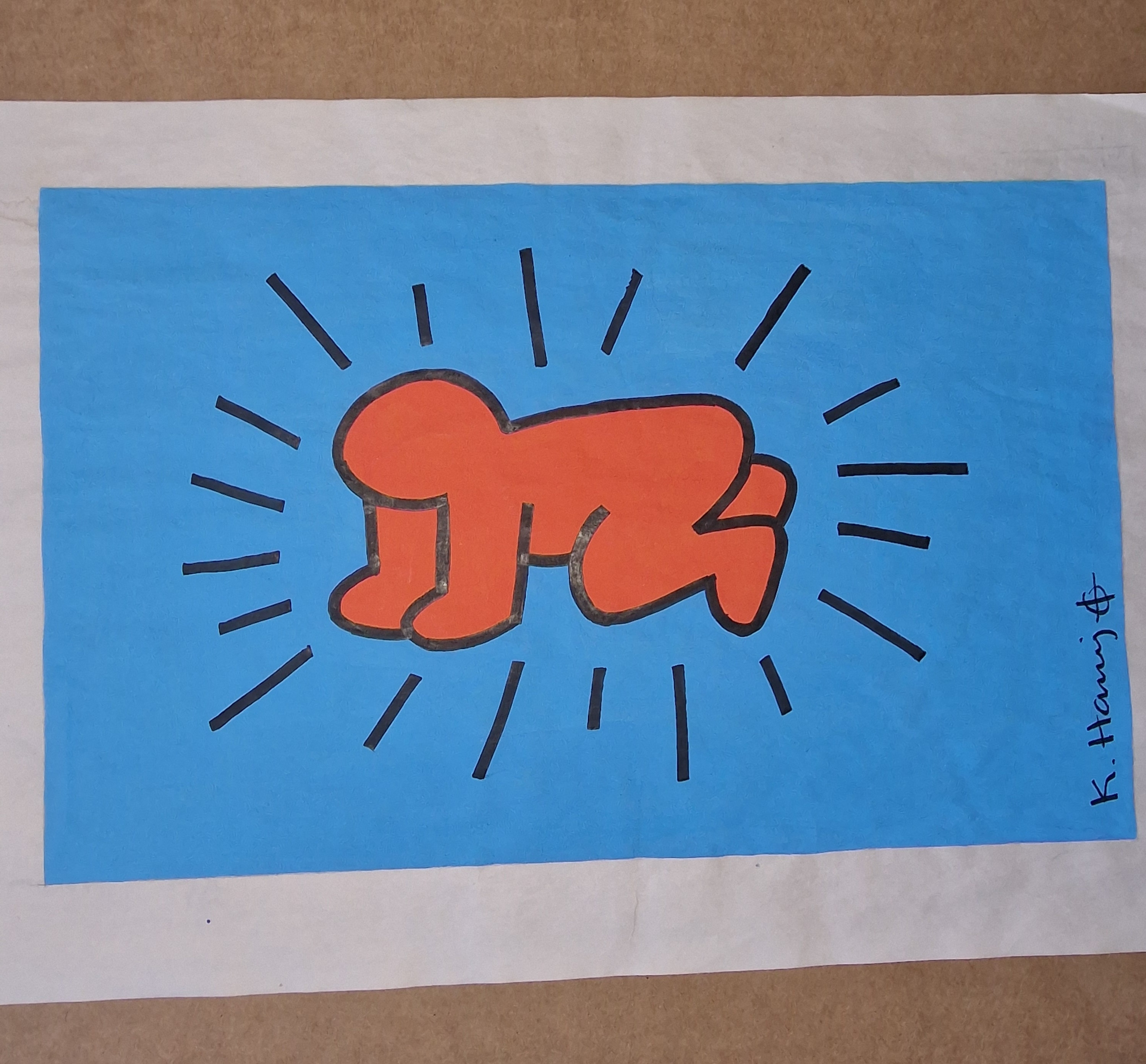 Keith haring radiant baby - Etsy 日本