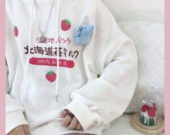 adidas strawberry hoodie