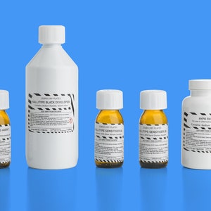 Kit di stampa Zebra Kallitype (100 ml) / Stampa a contatto / Stampe solari / Incluse istruzioni dettagliate