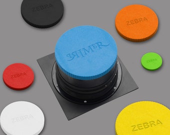 Personalised Lens Cap / Custom Size, Text & Colour/ Flexible TPU / Large Format Camera Lens/ Schneider, Rodenstock, Fuji, Nikon,Kodak,Nikkor