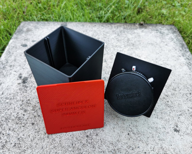 Large Format Lens Storage Box / Completely Personalised Etsy