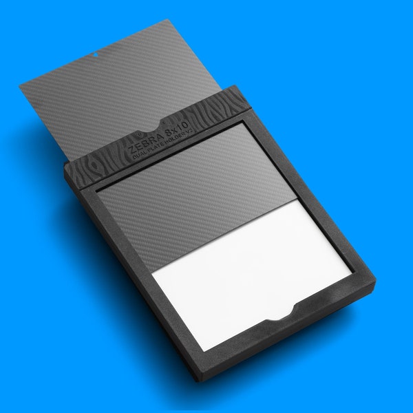 Zebra 8x10 Dual Glass Dry Plate Holder / Large Format Photography / Black and White / Film Photography