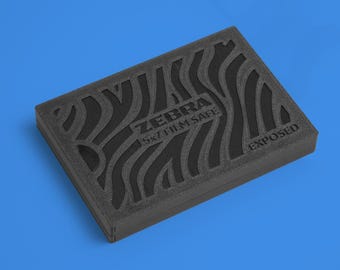 Zebra 5x7 Film Safe - Negativos seguros y organizados / Fotografía con película 5x7 / Fotografía de gran formato / Revelado de películas / Equipos para cuarto oscuro