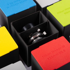 Large Format Lens Storage Box / Completely Personalised!