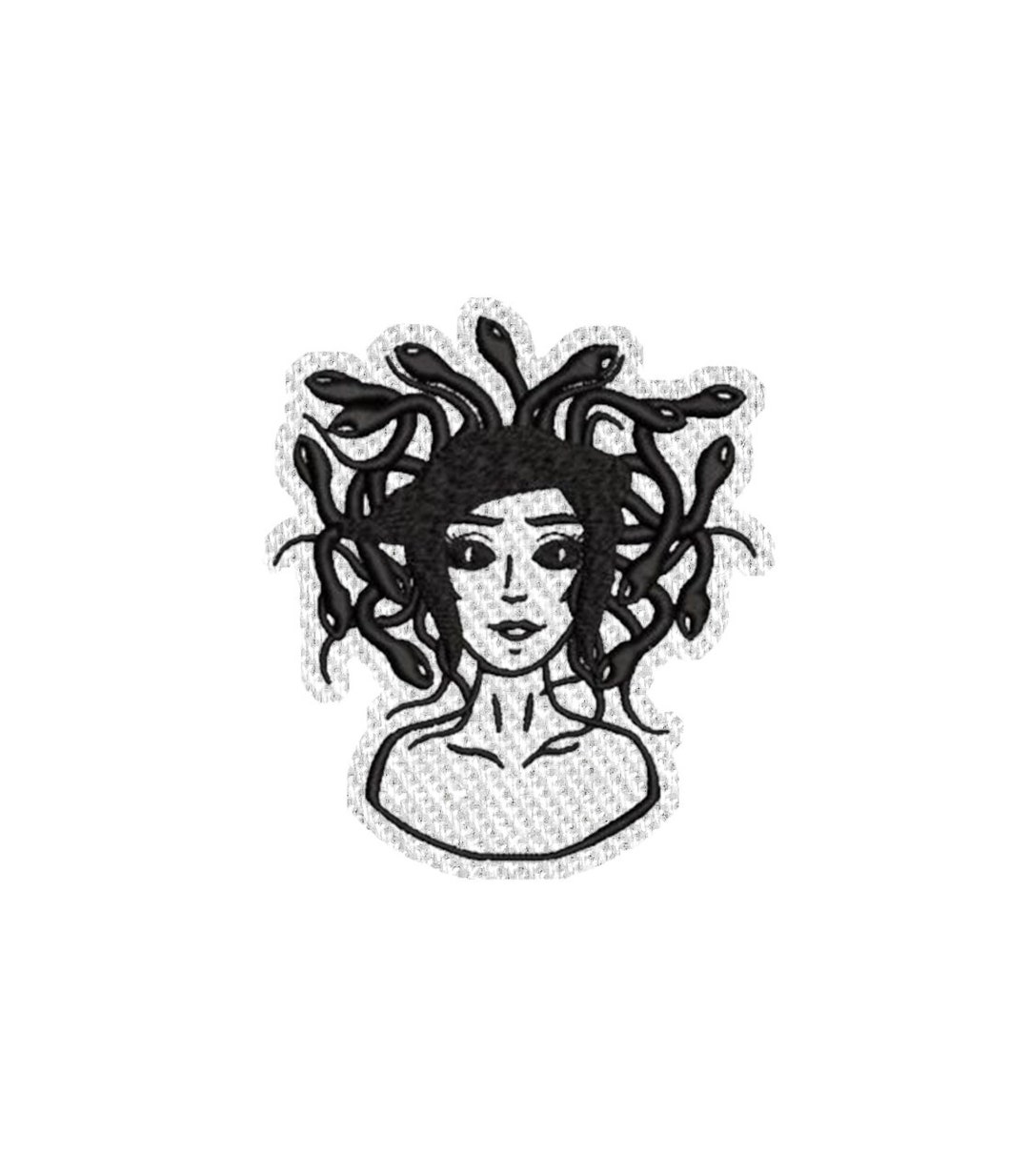 Medusa Hierro En Parche Coser En Parches Bordados Halloween Bordado Medusa Hierro En Parche Coser En Parches Bordados Halloween Bordado