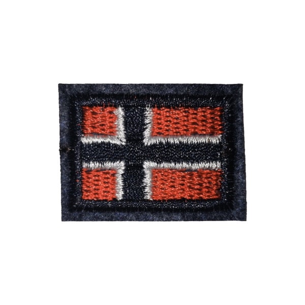 Écusson thermocollant / Écusson drapeau de la Norvège-à coudre