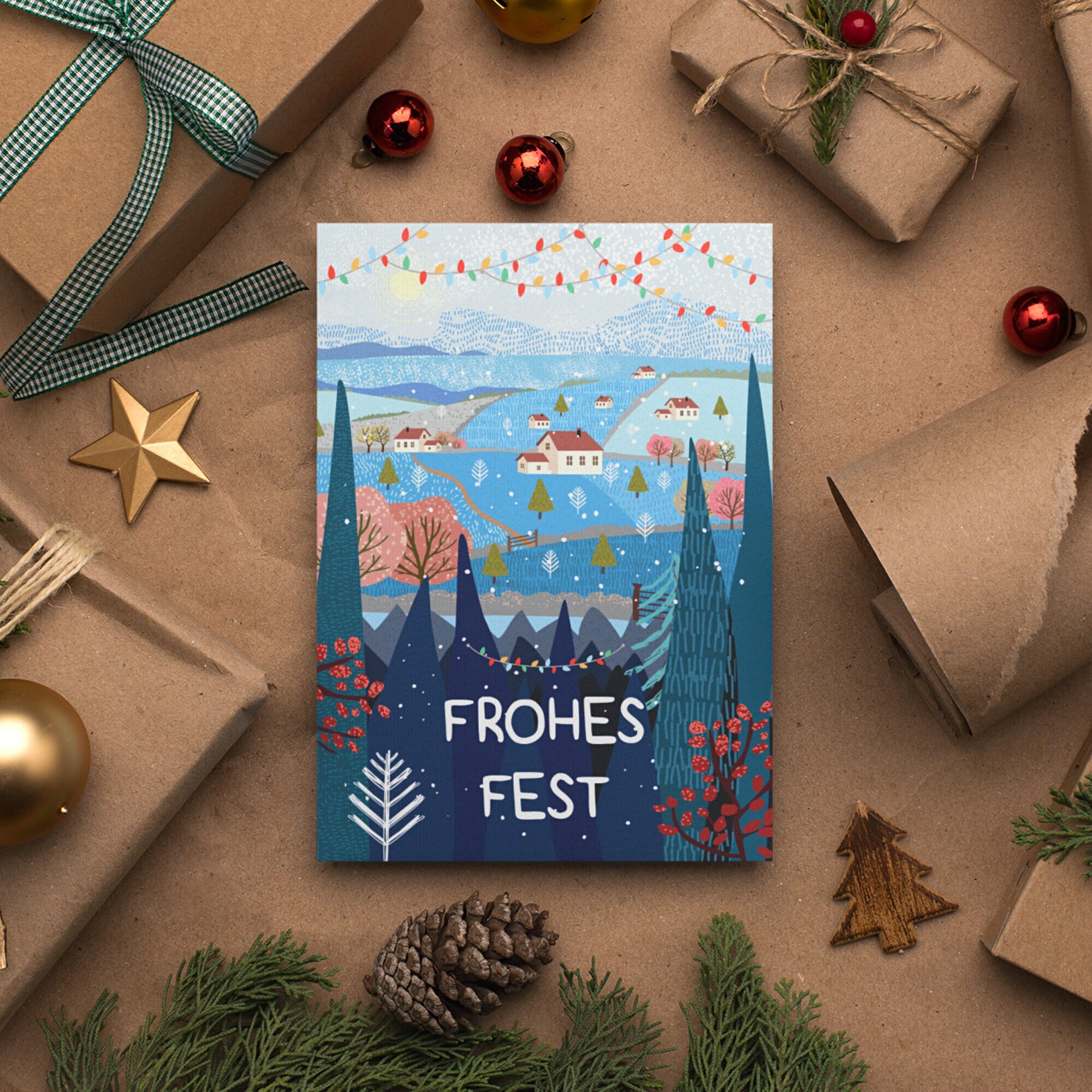 Hallmark 3D Pop-Up Weihnachtskarte Mit Weihnachtskrippe – Religiöse Karte In Grün & Rot | Perfekt Zum Verschicken & Ausstellen