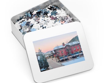 Personalized Puzzle, Custom Puzzle Text, Anniversary Gift, Wedding Gift, Custom Photo Jigsaw Puzzle, Gift for Him