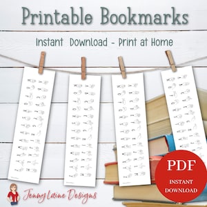 Alphabet ASL Bookmark | Sign Language Bookmark | ASL Gifts | Sign Language | Read | Bookmark Printable | PDF Bookmark | Print from Home