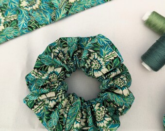 Bloemenscrunchies, bloemscrunchies, haarscrunchies, scrunchie-banden