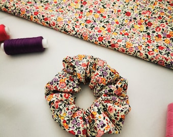 Scrunchies met bloemen, scrunchies met bloemen, scrunchies voor haar, scrunchies voor scrunchies