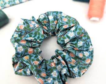 Floral Scrunchies, Flower Scrunchy, Hair Scrunchies, Scrunchie Ties