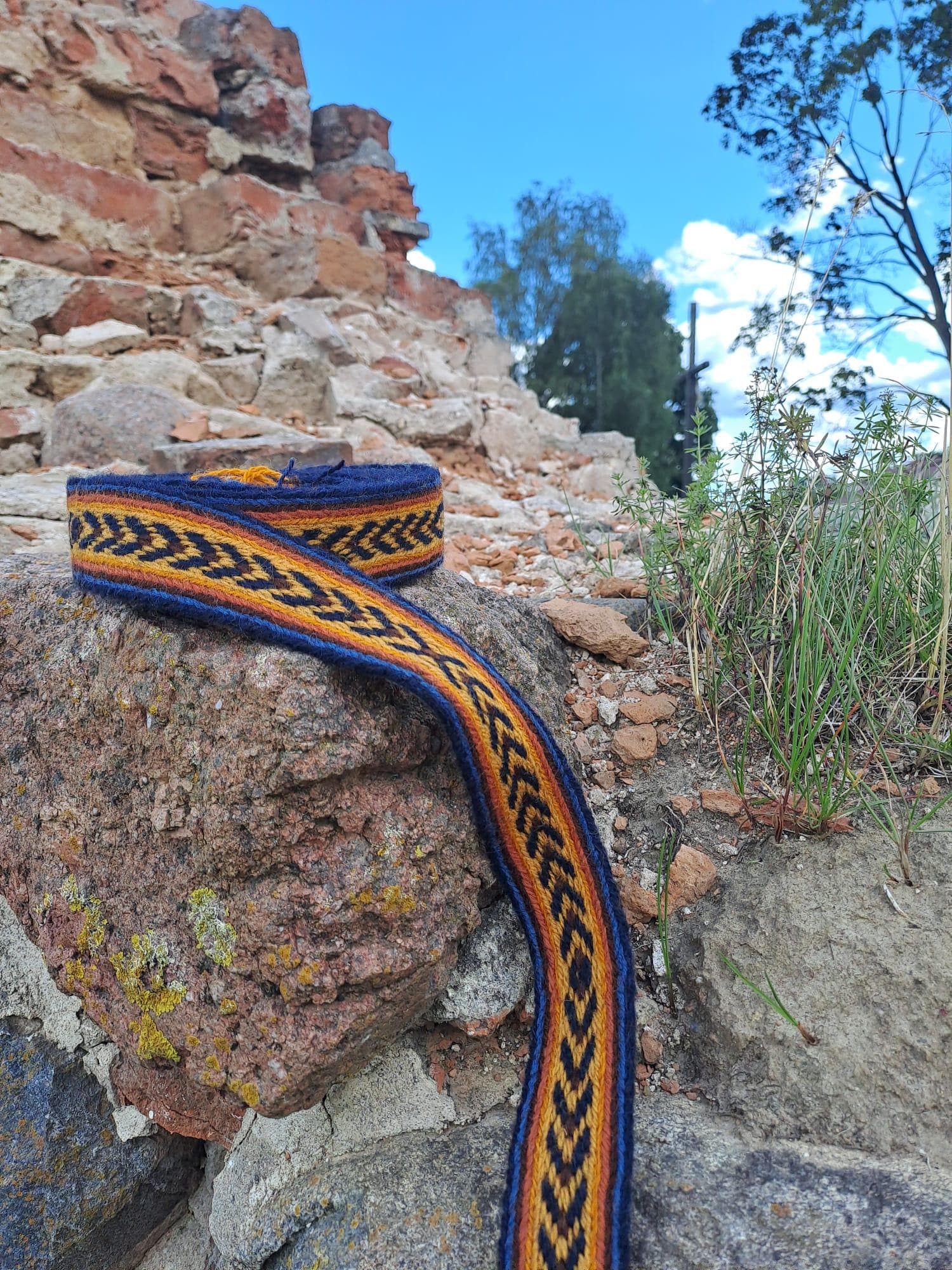 Latvian Woven Belt - Etsy