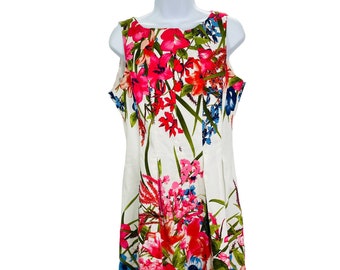 london times cotton shift dress