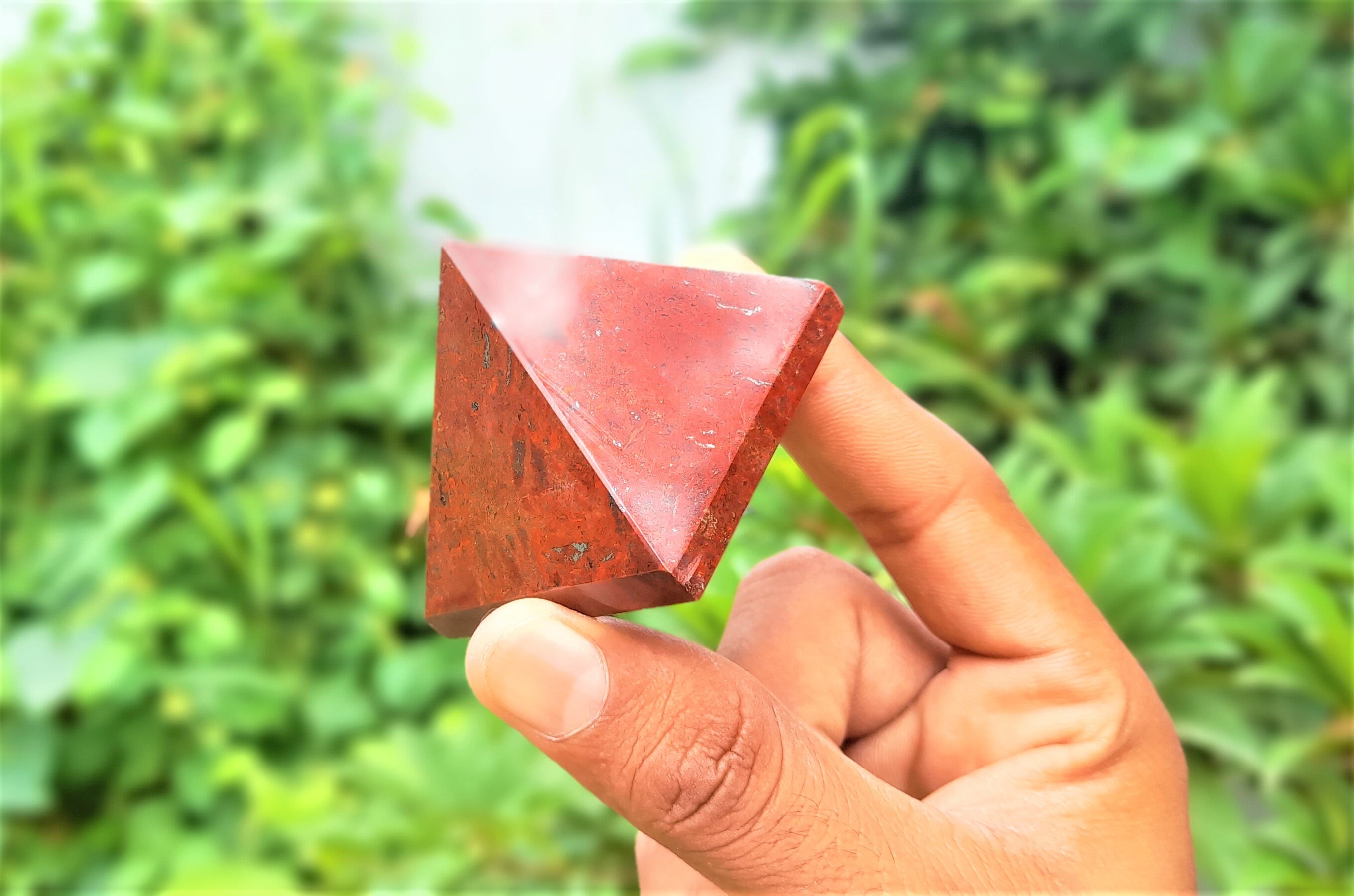 50mm Natural Red Jasper