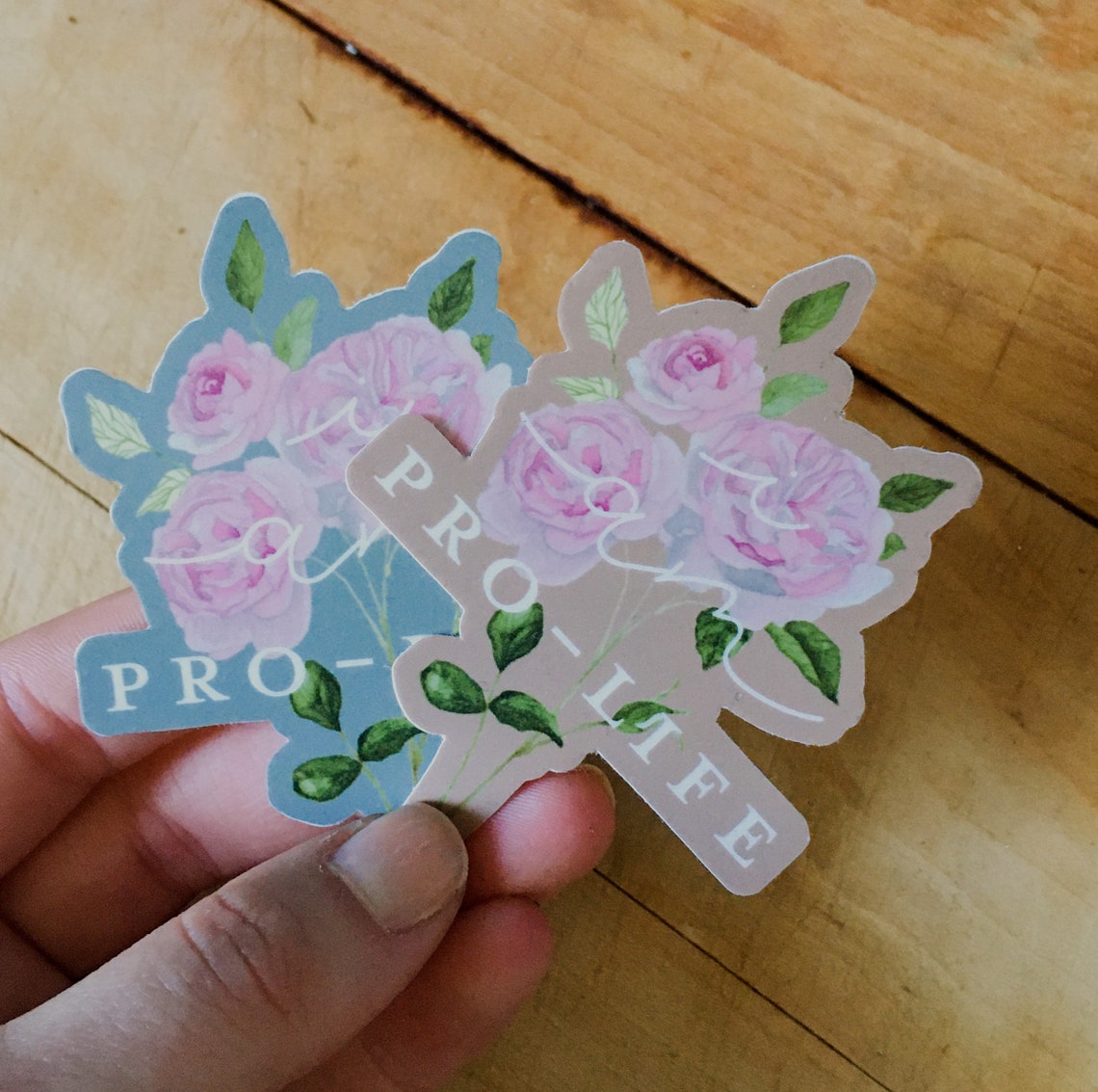 Prolife Laptop stickers Roses Etsy