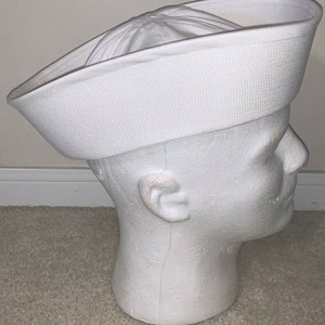 US Navy Dixie Cut Hat Authentic Sailor&#39;s Hat BRAND NEW