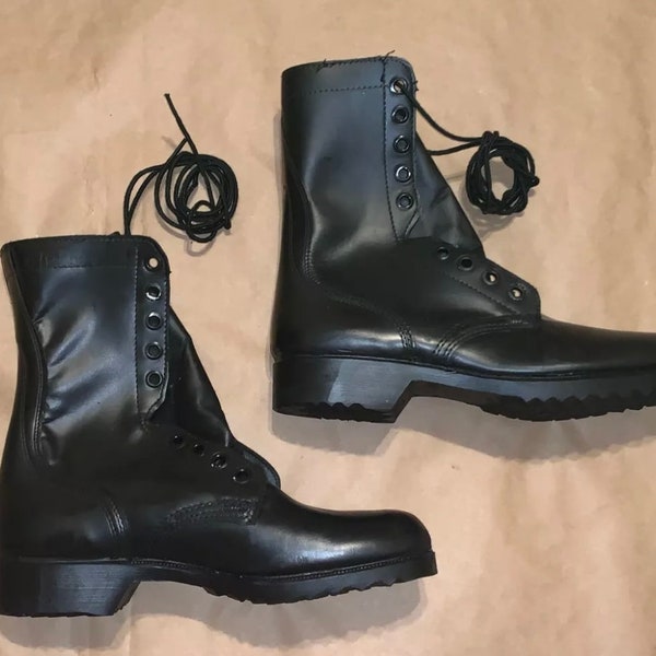 USGI Vietnam Era All Leather Combat Boots Brand New