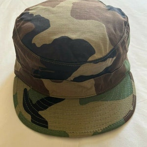 USGI Hot Weather Cap Woodland Camo Multiple Sizes Brand New