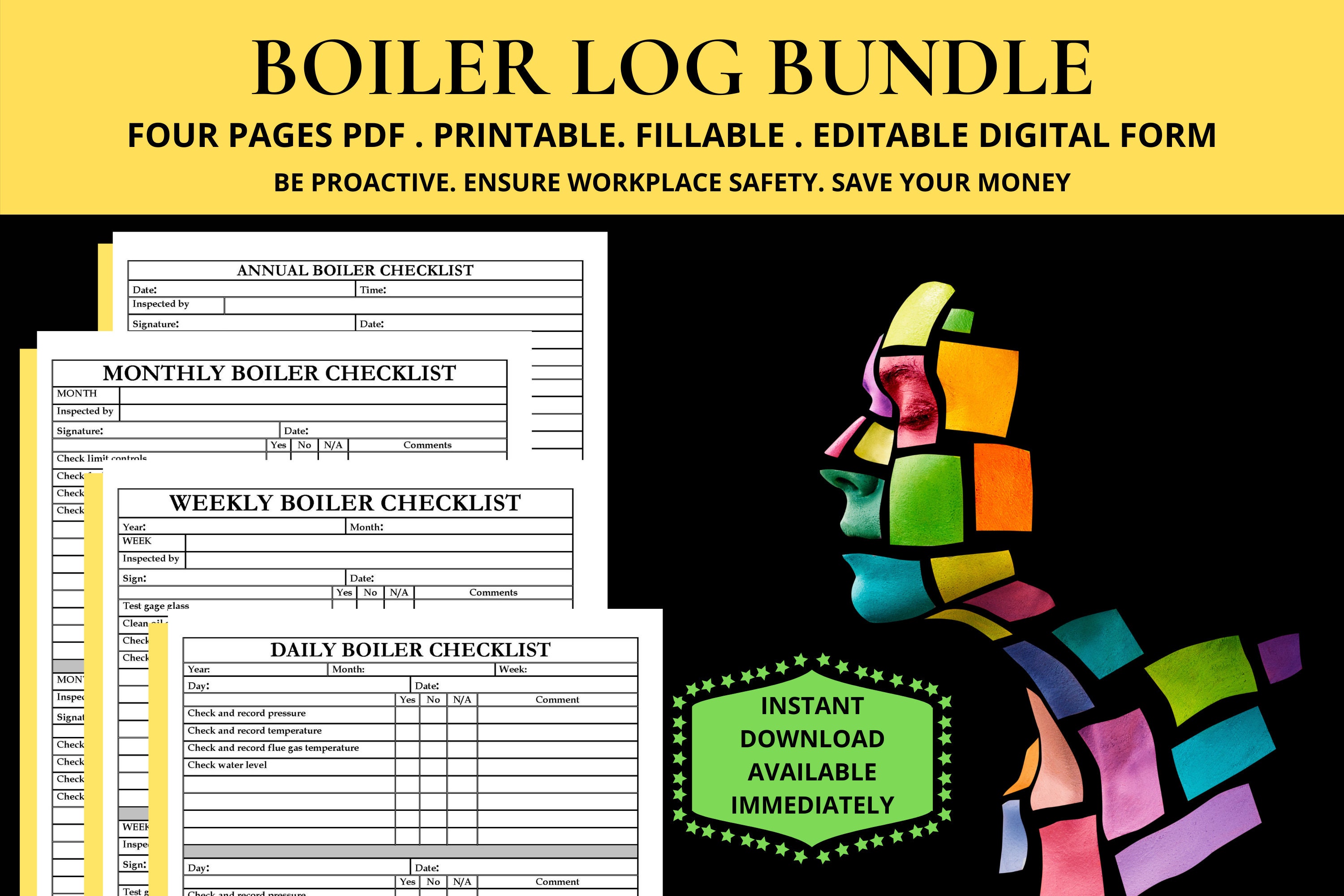 Boiler Daily Log Sheets Boiler Preventive Maintenance Schedule