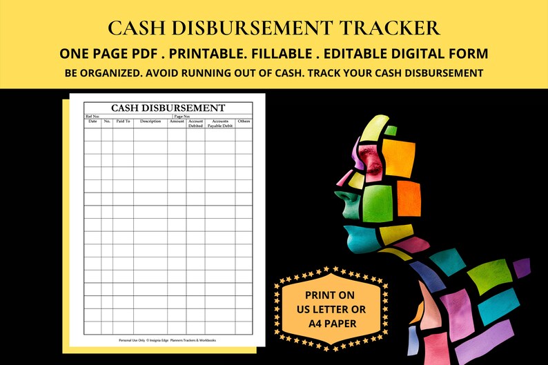 Cash Disbursement Journal Template Cash Disbursement Book Format