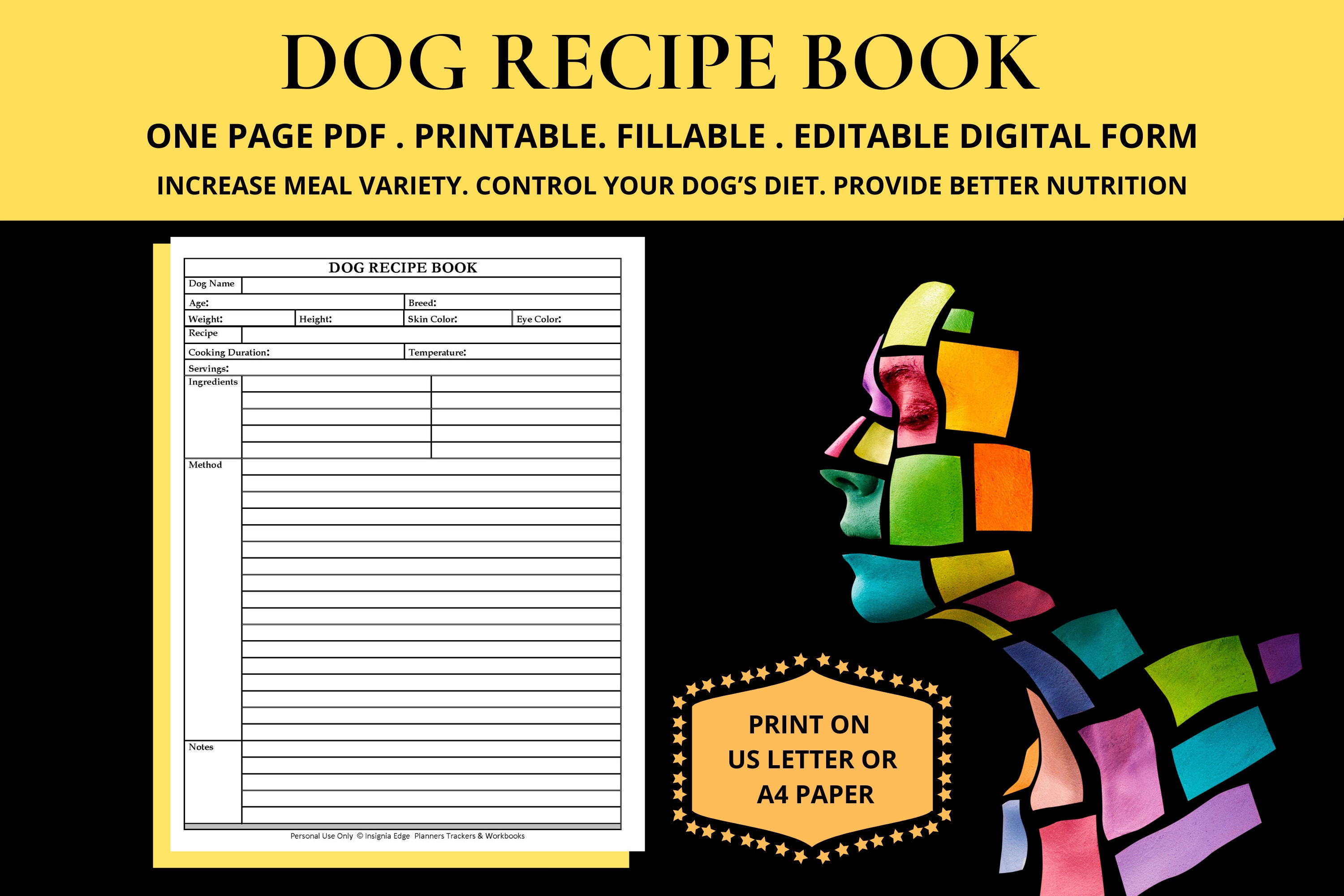Best Homemade Dog Recipe Cookbook Dog Treat Recipes Vegan Dog Etsy.de