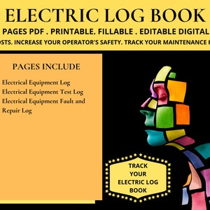 Electric Equipment Log Book Electrical Test Record Sheet Electrical Testing Sheets Template Electronic Log Books Equipment Register Template image 7