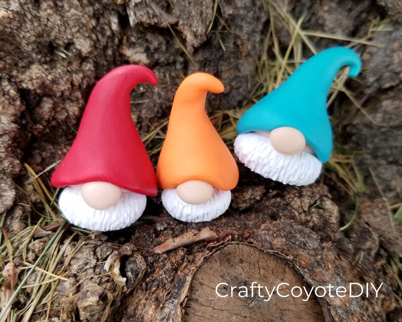 Garden Gnome Tutorial Polymer Clay Tutorial PDF File Clay Etsy