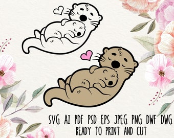 Download Otter Svg Etsy