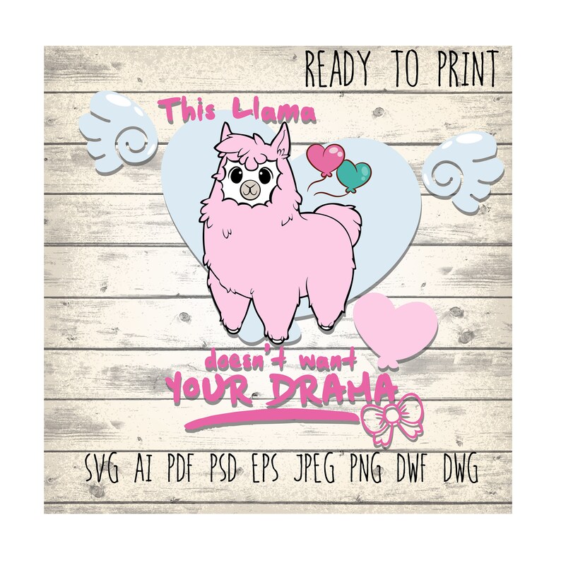 Download Alpaca Clipart Kawaii Svg File Is Perfect For Printable Stickers Includes Laser Cut Files And Dxf Files For Plasma Or Svg Files For Cricut Clip Art Art Collectibles Vadel Com