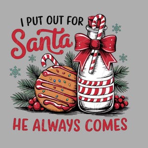 I put out for Santa
