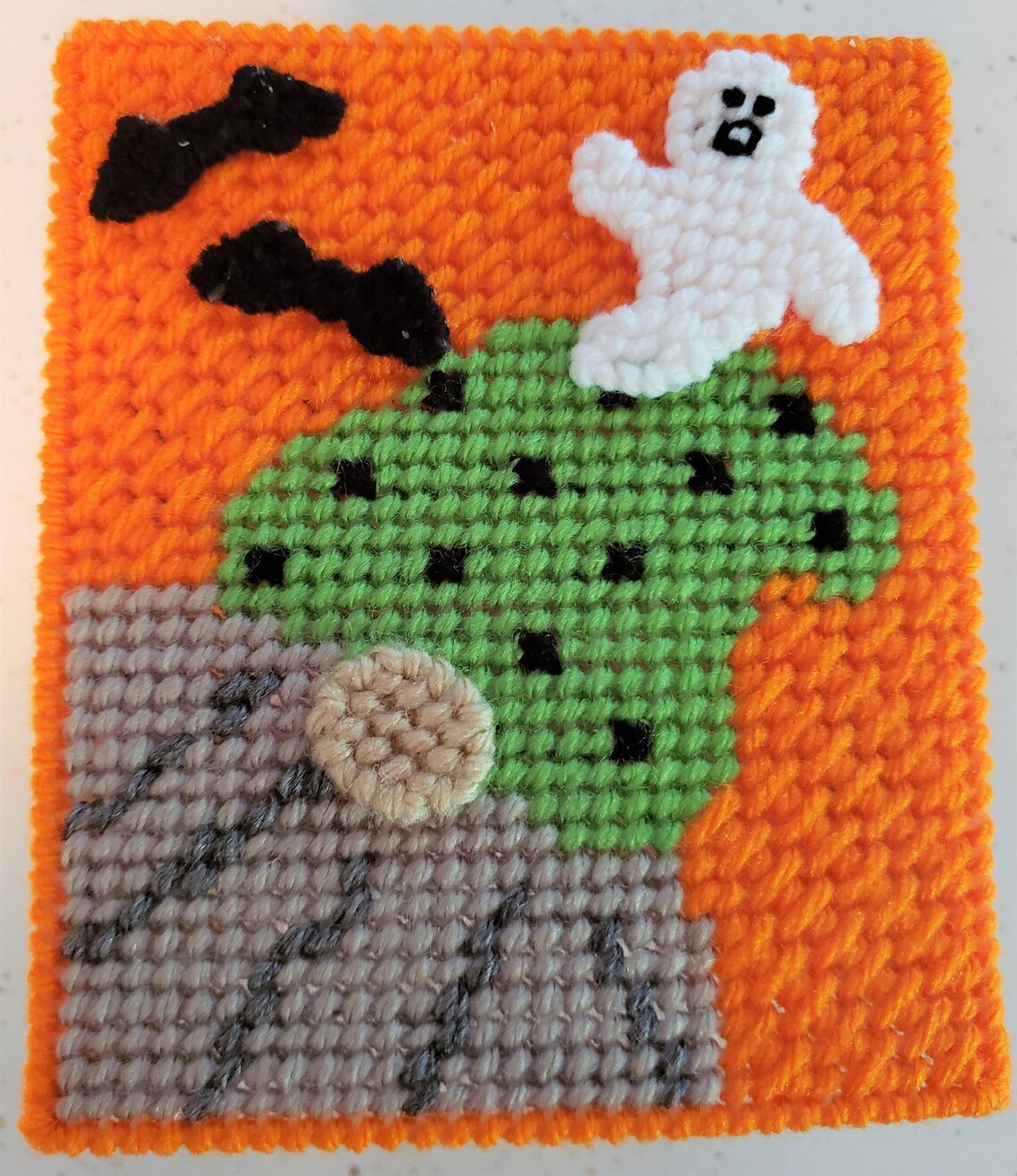 Peekaboo Halloween Gnomes Plastic Canvas Tissue Box Cover Etsy