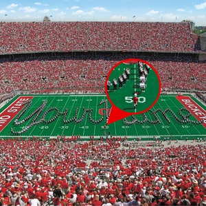 Custom Script Ohio by THE Ohio State Marching Band [DIGITAL DOWNLOAD]