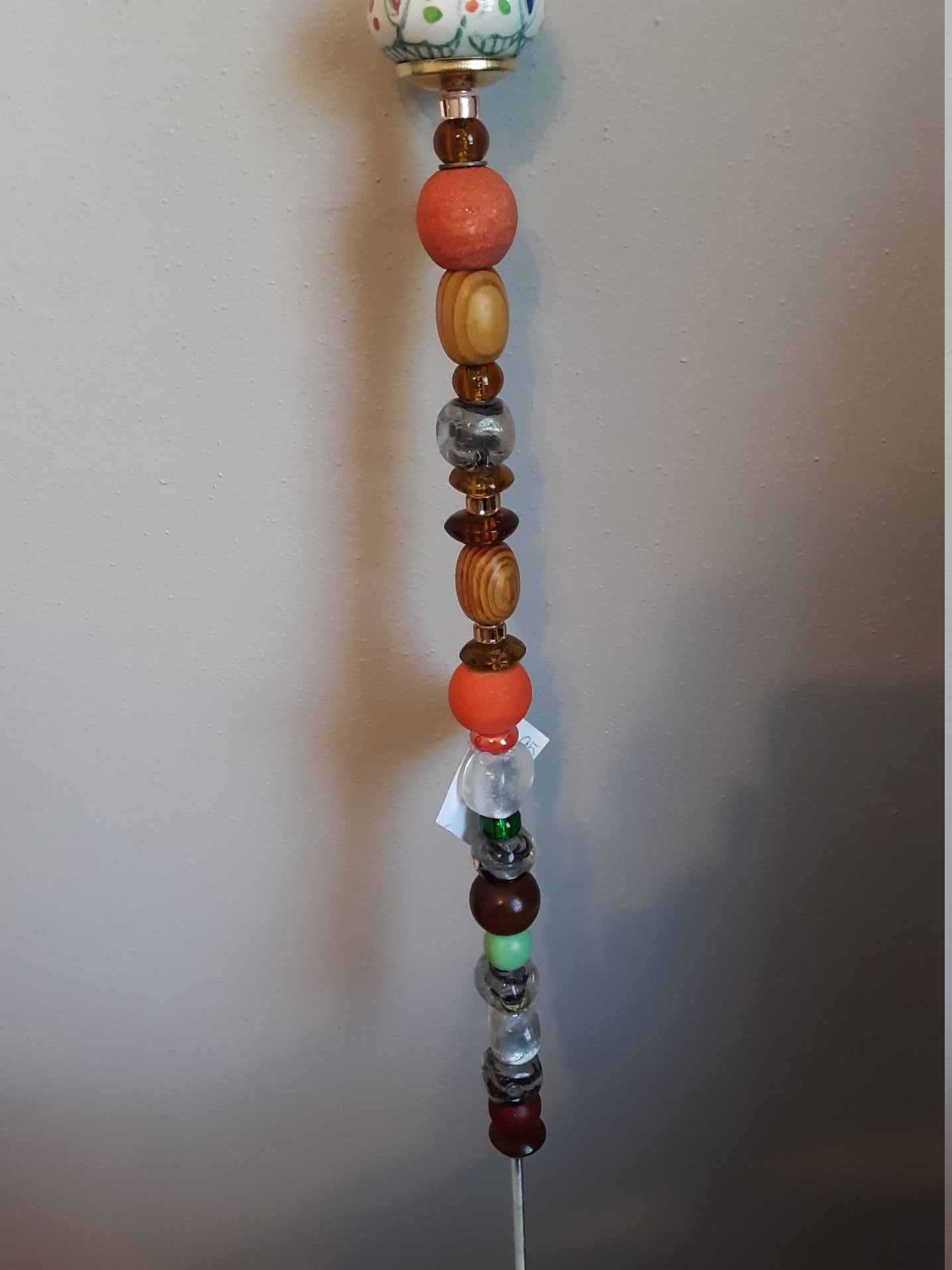 Estaca de jardín-36 pulgadas 16 pulgadas con cuentas | Etsy