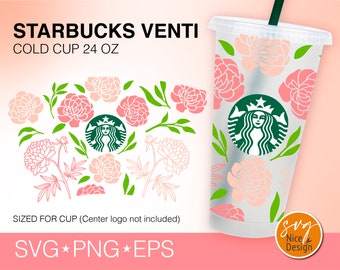 Perfact Gift Idea,Instant Download Bundle Mandala Starbucks Wrap Svg For Cricut Luxury 24oz Venti Cold Cup DIY Decal
