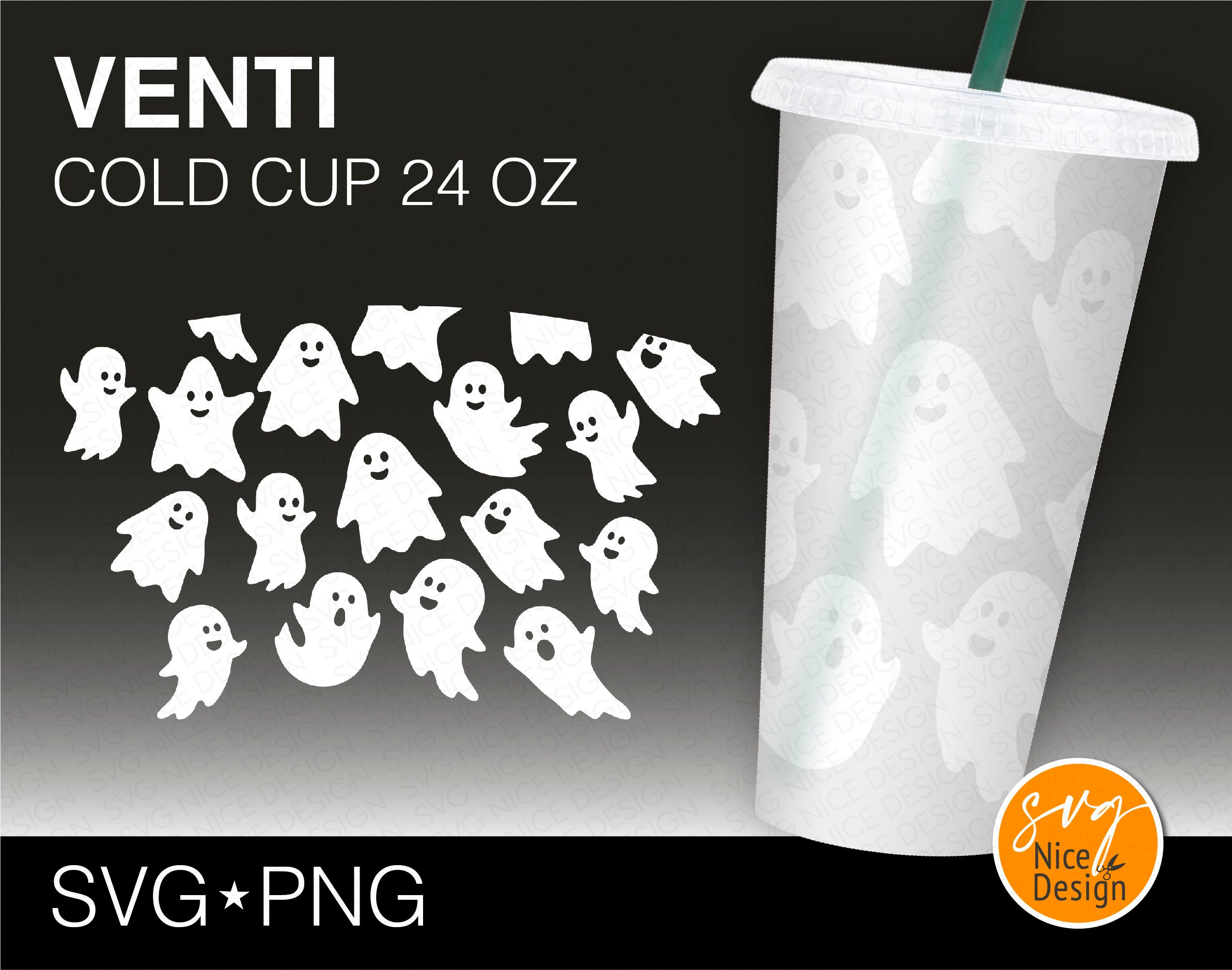 Halloween Cups, Ghost Decor 24oz … curated on LTK